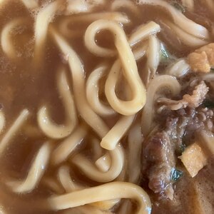 簡単！そば屋風☆カレーうどん